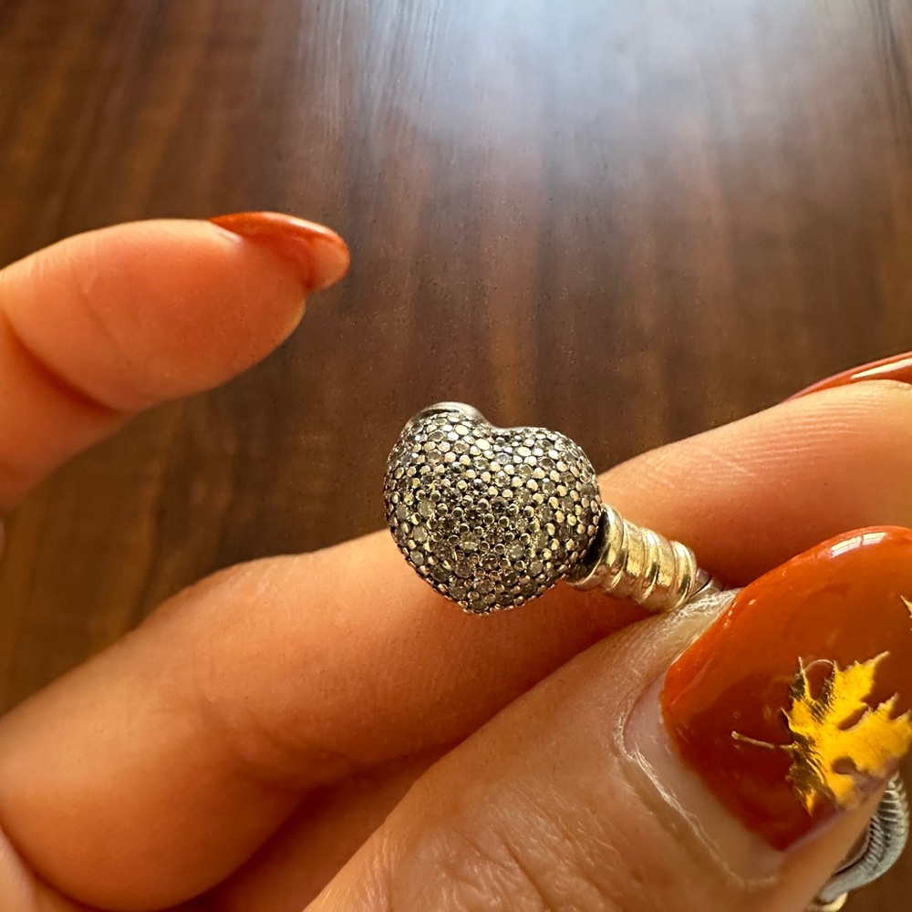 Silver Heart Ring
